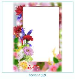 цветочная фоторамка 1669