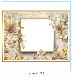 цветочная фоторамка 1743