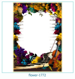 цветочная фоторамка 1772