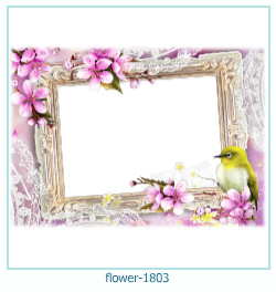 цветочная фоторамка 1803