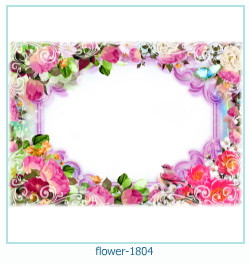 цветочная фоторамка 1804