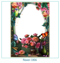 цветочная фоторамка 1806