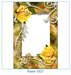 цветочная фоторамка 1827