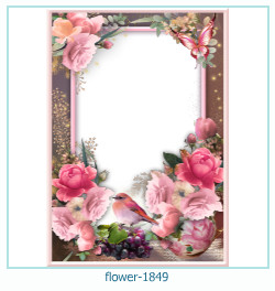 цветочная фоторамка 1849