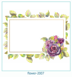 цветочная фоторамка 2007