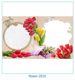 цветочная фоторамка 2010