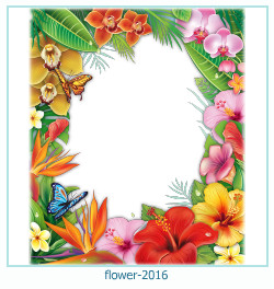 цветочная фоторамка 2016