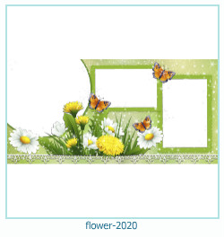 цветочная фоторамка 2020