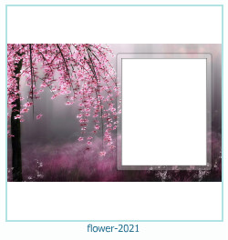цветочная фоторамка 2021