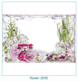 цветочная фоторамка 2040