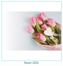 цветочная фоторамка 2052