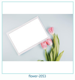 цветочная фоторамка 2053