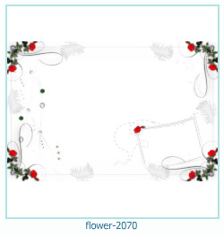 цветочная фоторамка 2070