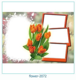 цветочная фоторамка 2072