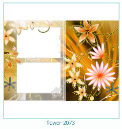 цветочная фоторамка 2073