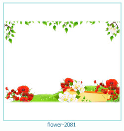 цветочная фоторамка 2081