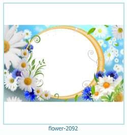 цветочная фоторамка 2092