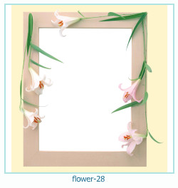 цветочная фоторамка 28