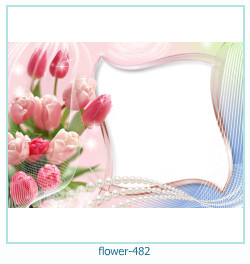 цветочная фоторамка 482