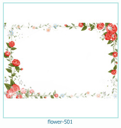 цветочная фоторамка 501