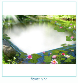 цветочная фоторамка 577