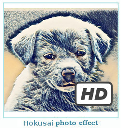 Prisma фото эффект hokusai